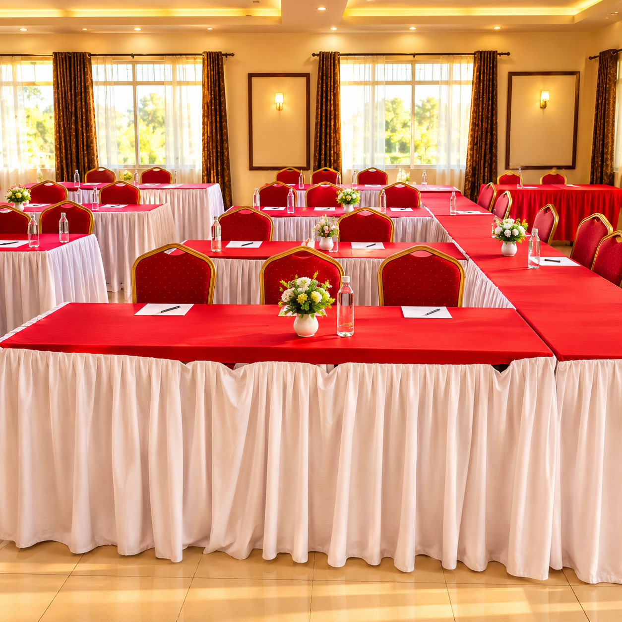 Conference Hall Seating Layout