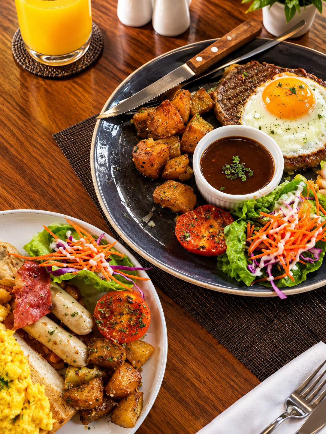 Calabash Express Restaurant dining setup