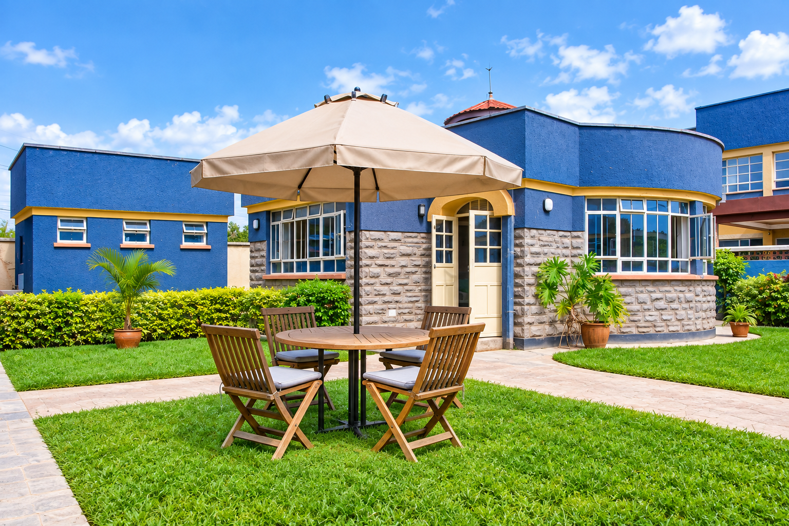 Welcoming interior and dining space at Calabash Express Hotel